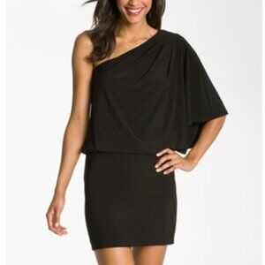 Jessica Simpson | Black One Shoulder Mini Dress